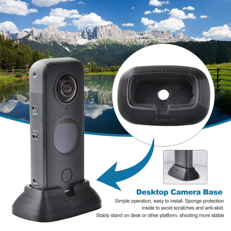 Action Camera Stable PLA Accessories Shooting Mount Scratch-proof Portable Desktop Base Stand For Insta360 One X2