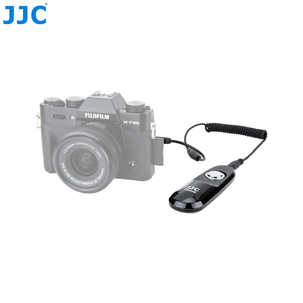 JJC Wired Shutter Release Remote Controller for Fujifilm X-T4 X-T200 X-A7 XT4 X-T30 X-T20 X-T3 X-H1 X100F X100T Replaces RR-100