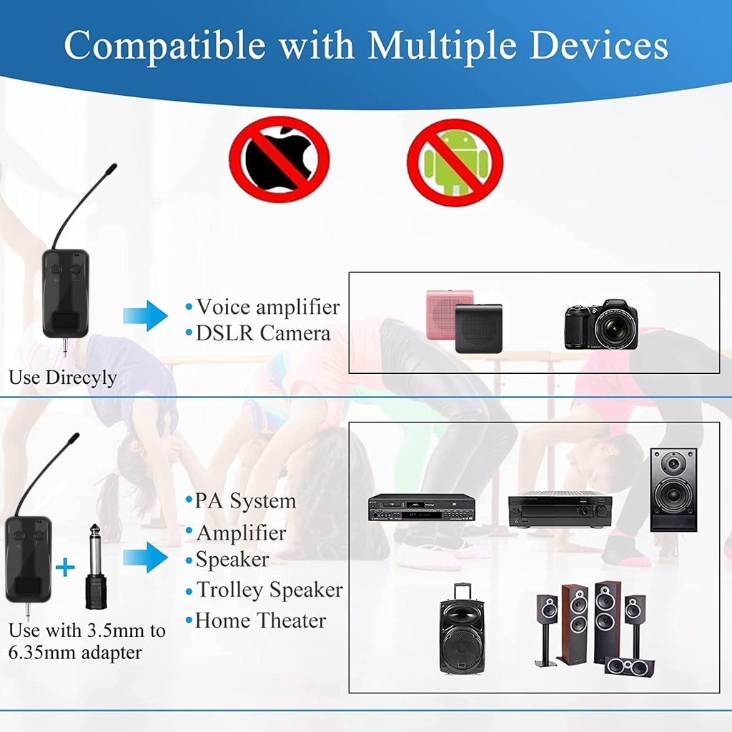 Headset Funk mikrofon Headset Mikrofon Kopf Mikrofon Funk mikrofon UHF Sprach verstärker