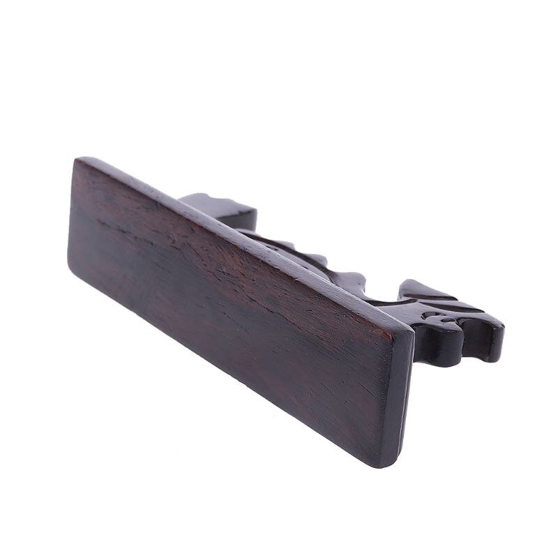 Dragon Vorm Borstel Rest Stand Chinese Kalligrafie Pen Houder Vintage Gesneden Hout K9FC