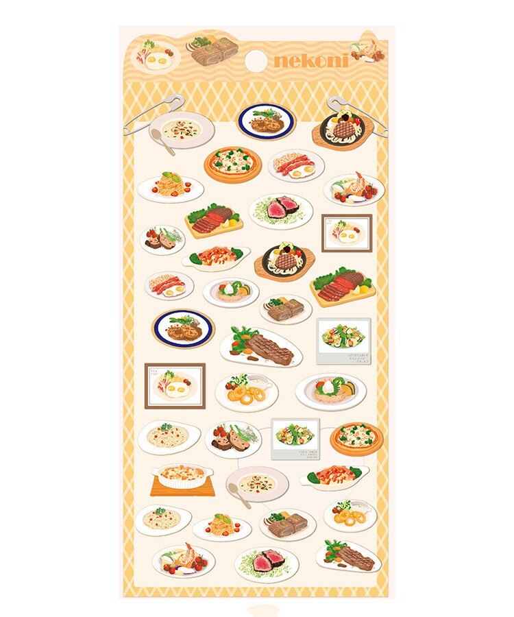 Cute Aesthetic Food Stickers Cake Bread Scrapbooking Journal Sticker Diary DIY Decoration Stationery Hobby Craft Supplies: dish