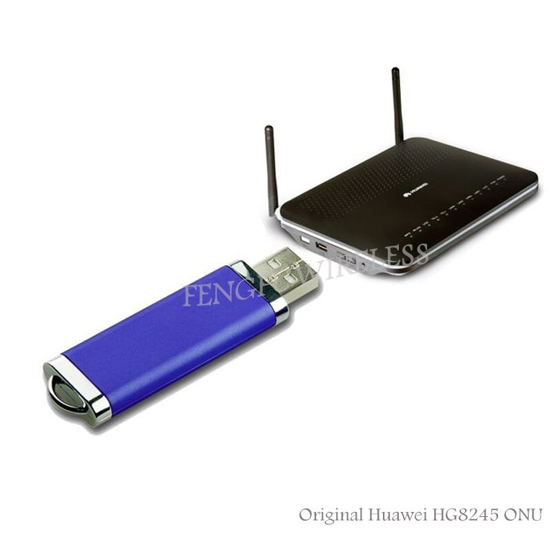 Brand HG8245 Gpon Wireles Terminal Onu, 4GE Voice 2 Poort Wifi Poort Optische Echolife Telecom Draadloze Netwerk Router