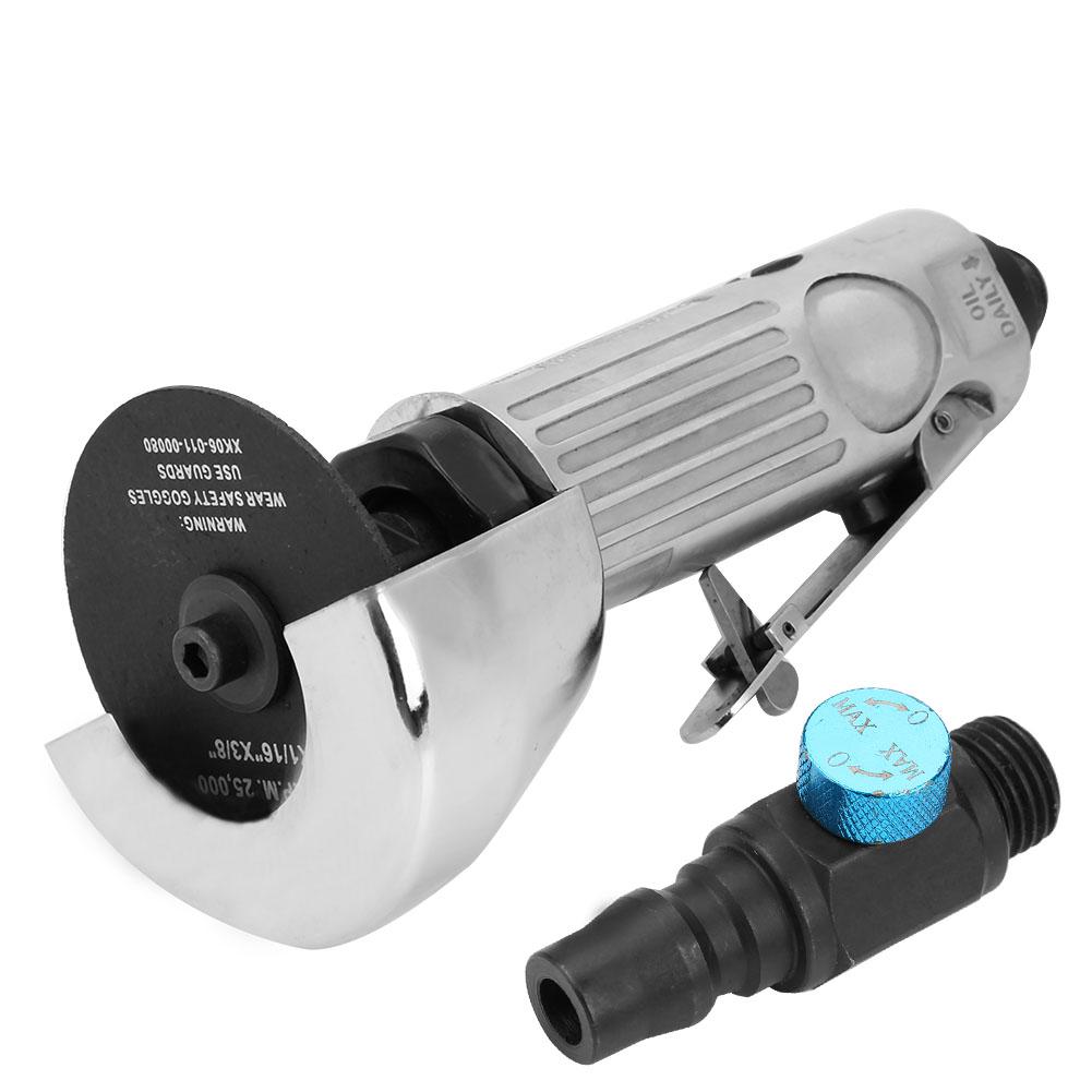3 inch Verstelbare Ronde Hoge Snelheid Schuren Pad Air Cutter Pneumatische Snijmachine 4 pcs Snijmachine Set Professionele