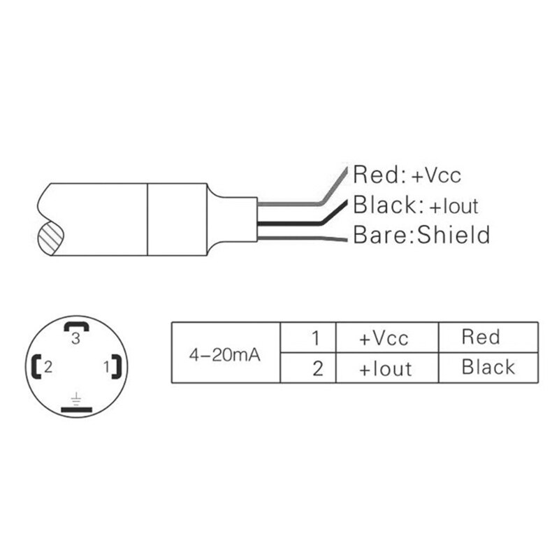 Pressure Transmitter Water Gas Oil Pressure Transducer