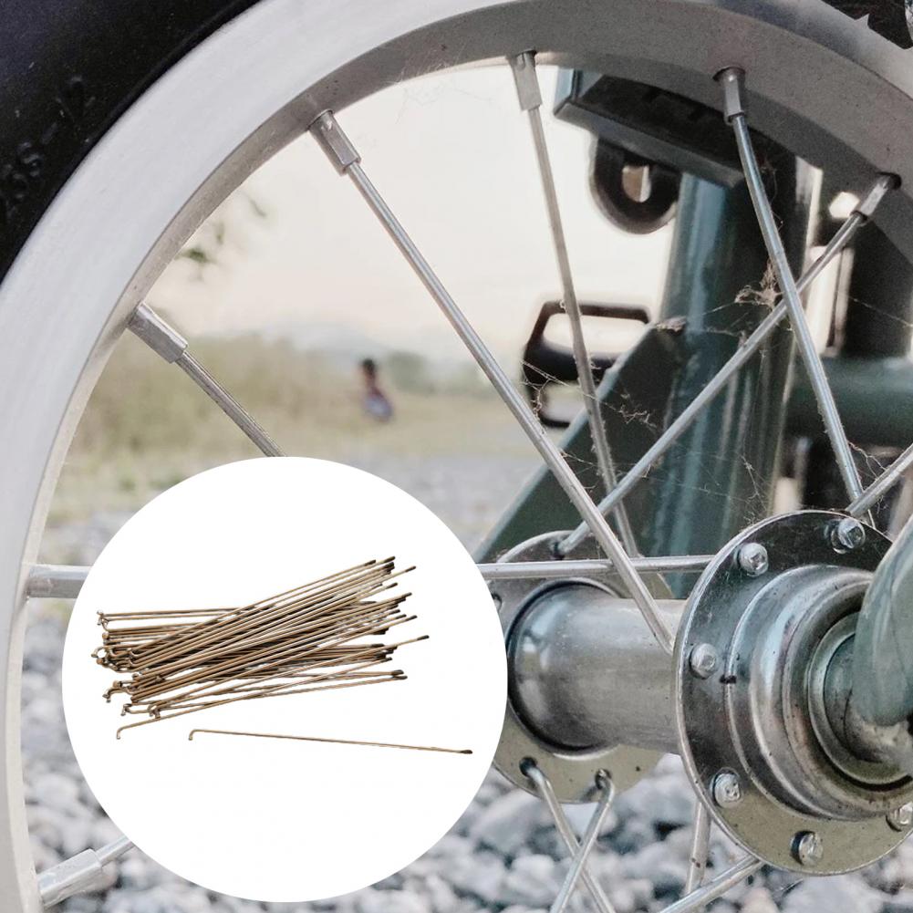 Cycle Steel Spokes Bike Parts Steel Spokes Steel Compact Universal 2.5mm Cycle Steel Spokes