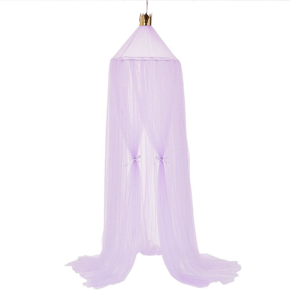 Mosquitera para cama de bebé, dosel redondo para cama de bebé, Tipi, cortina de cuna, tienda de princesa, cúpula colgante para habitación de niños: WJ3664F