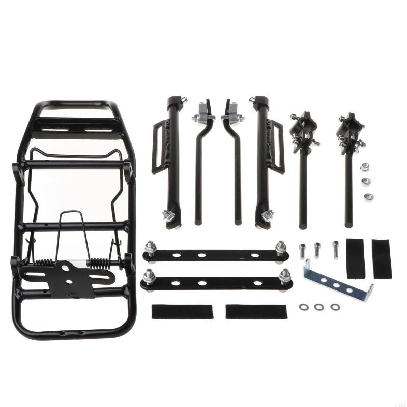Fietsbagagedrager achterop de fiets, bagagedrager met snelsluiting voor mountainbike of racefiets.