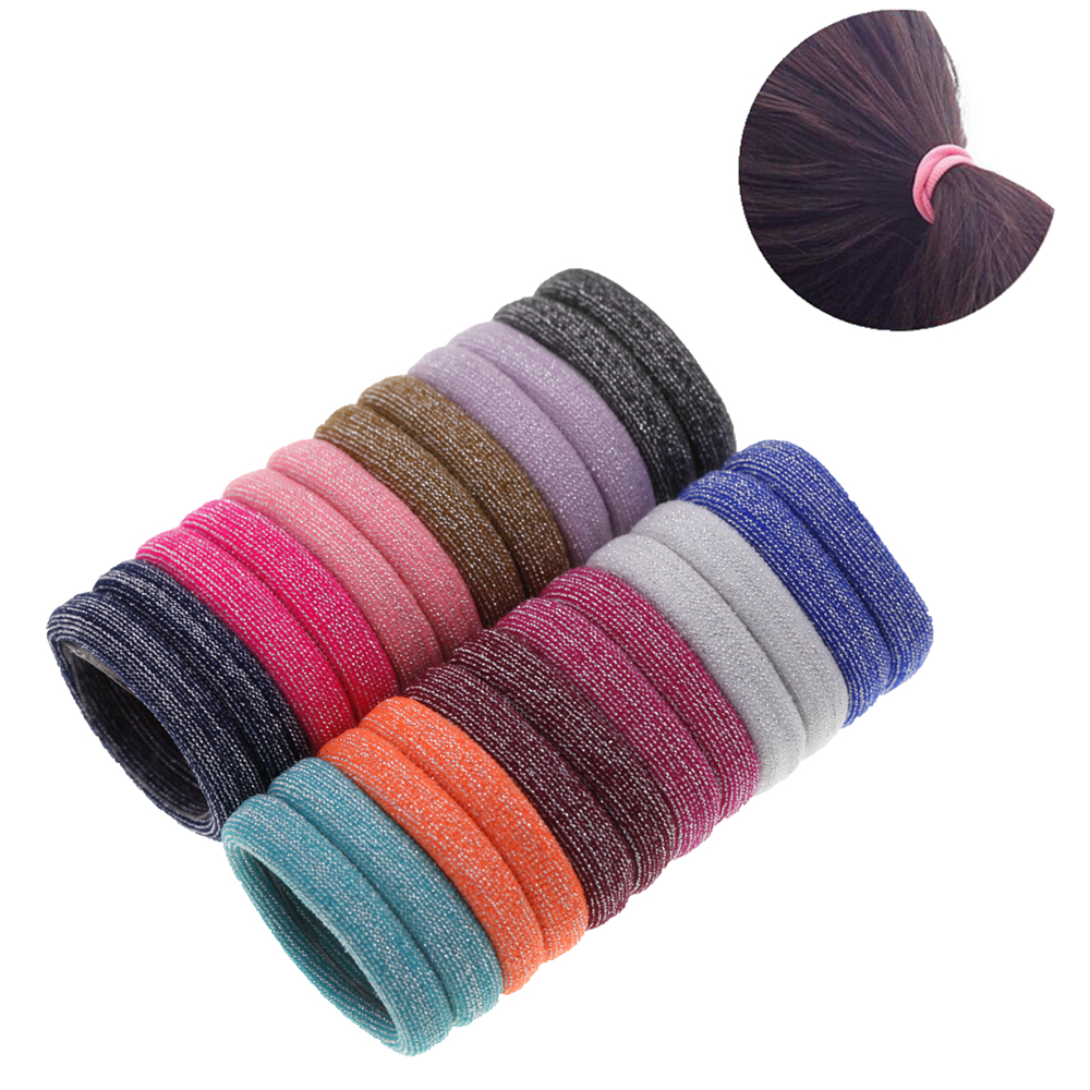 4.5 cm vrouwen haar rubber Meisjes Hoofdbanden haar Houders Kleurrijke Elastische Haarbanden kinderen Vrouwen Haaraccessoires hoofddeksels 24 stks/partij