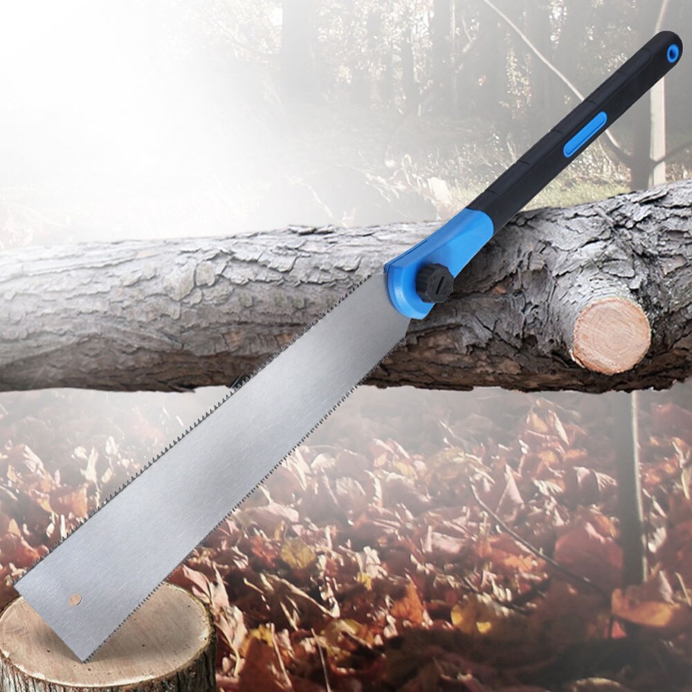 Japanese Style Hand Saw Stainless Plastic Cutting Handheld Trim Saw Woodworking Tool Steel Pull Saw Double Edge Flush Cut Saw