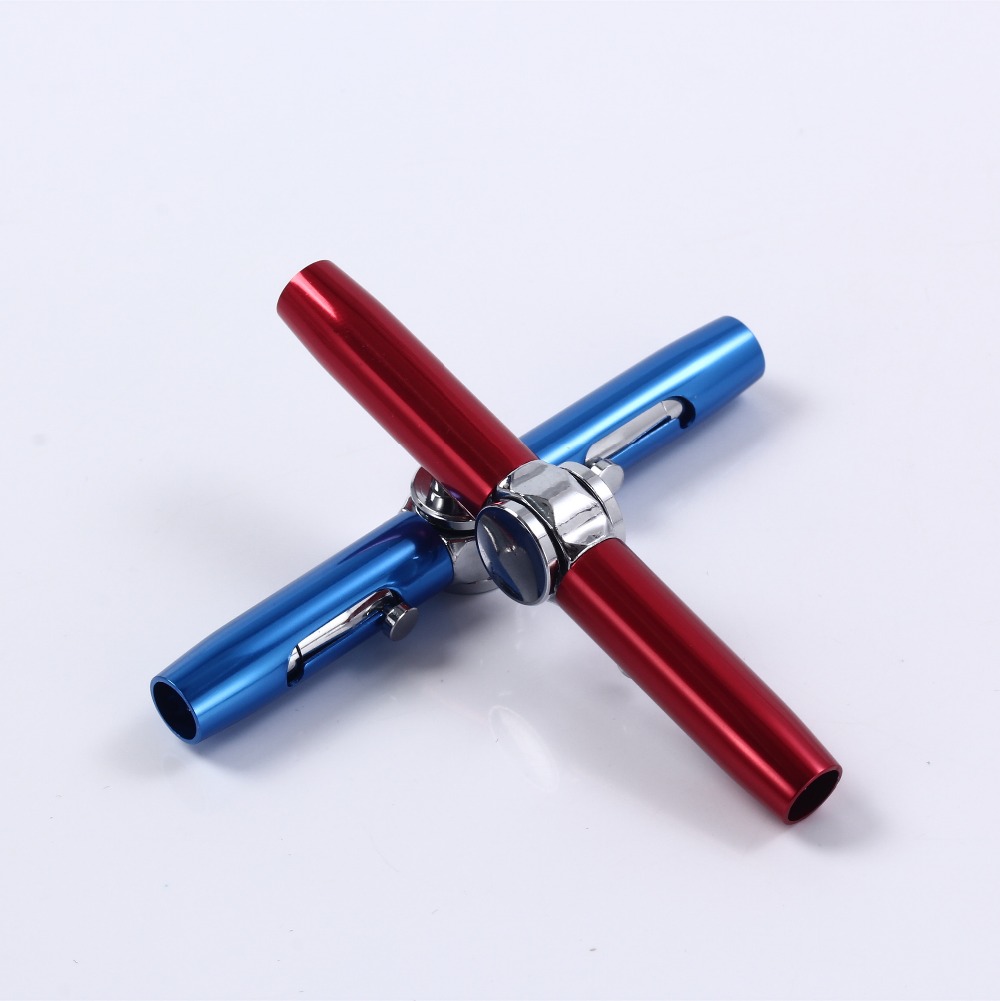 1Set Multi-functional 3 in 1 Fidget Spinning Pen Stress Reducer High Speed and touch screen Hand Spinning Pen for anxiety people