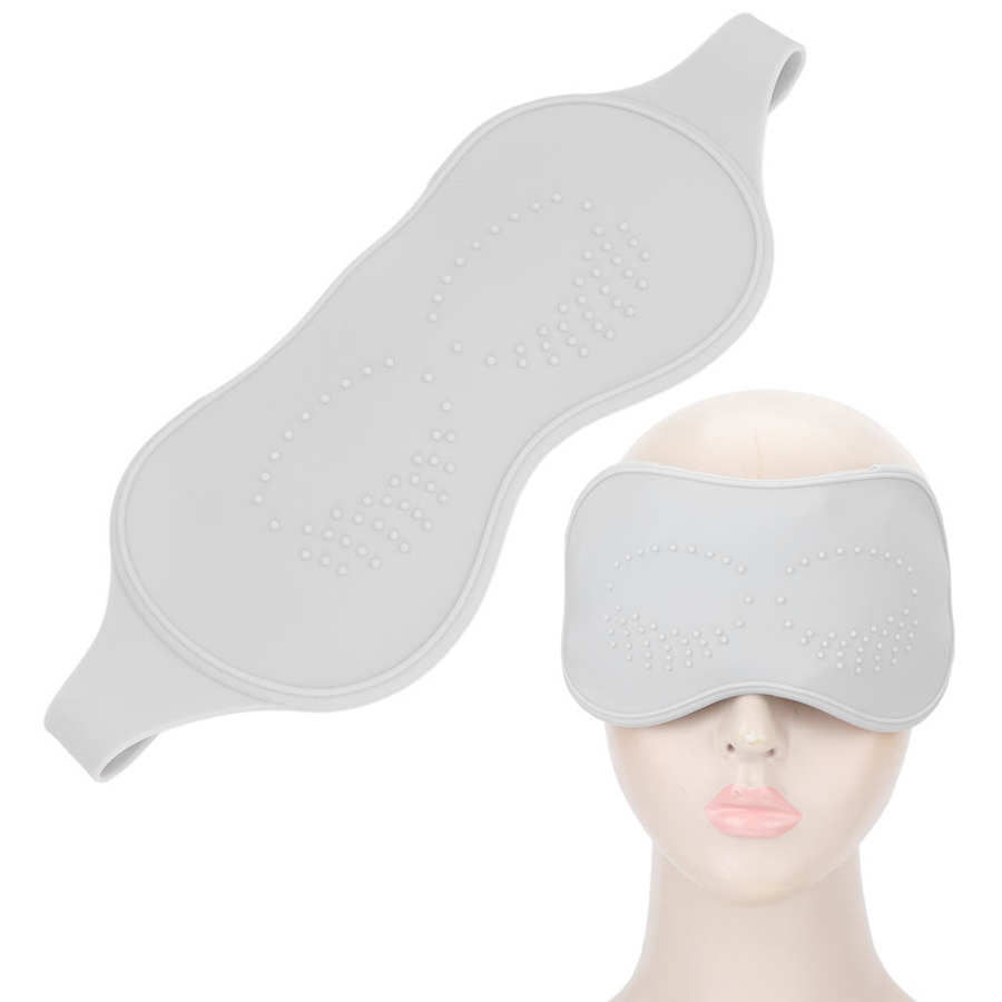 Reusable Silicone Gel Pads Eye Mask Flexible Soothing Relaxing Sleeping Mask Ice Goggles for Cold Therapy Eye Massager Pad