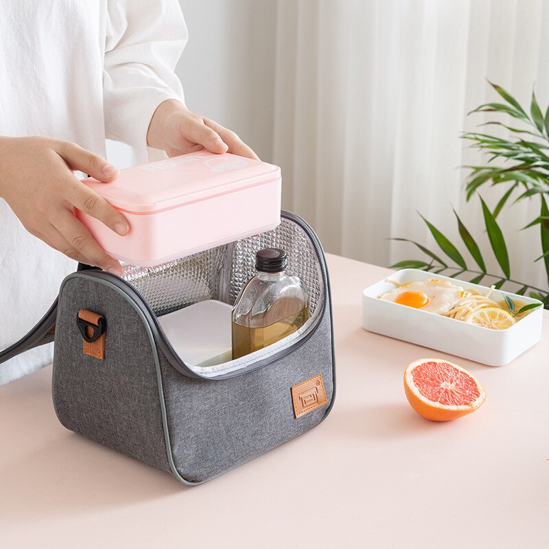 Portable Insulated Bag Cationic Waterproof Insulated Lunch Box Bag Thickened Aluminum Foil LunchBox Bag
