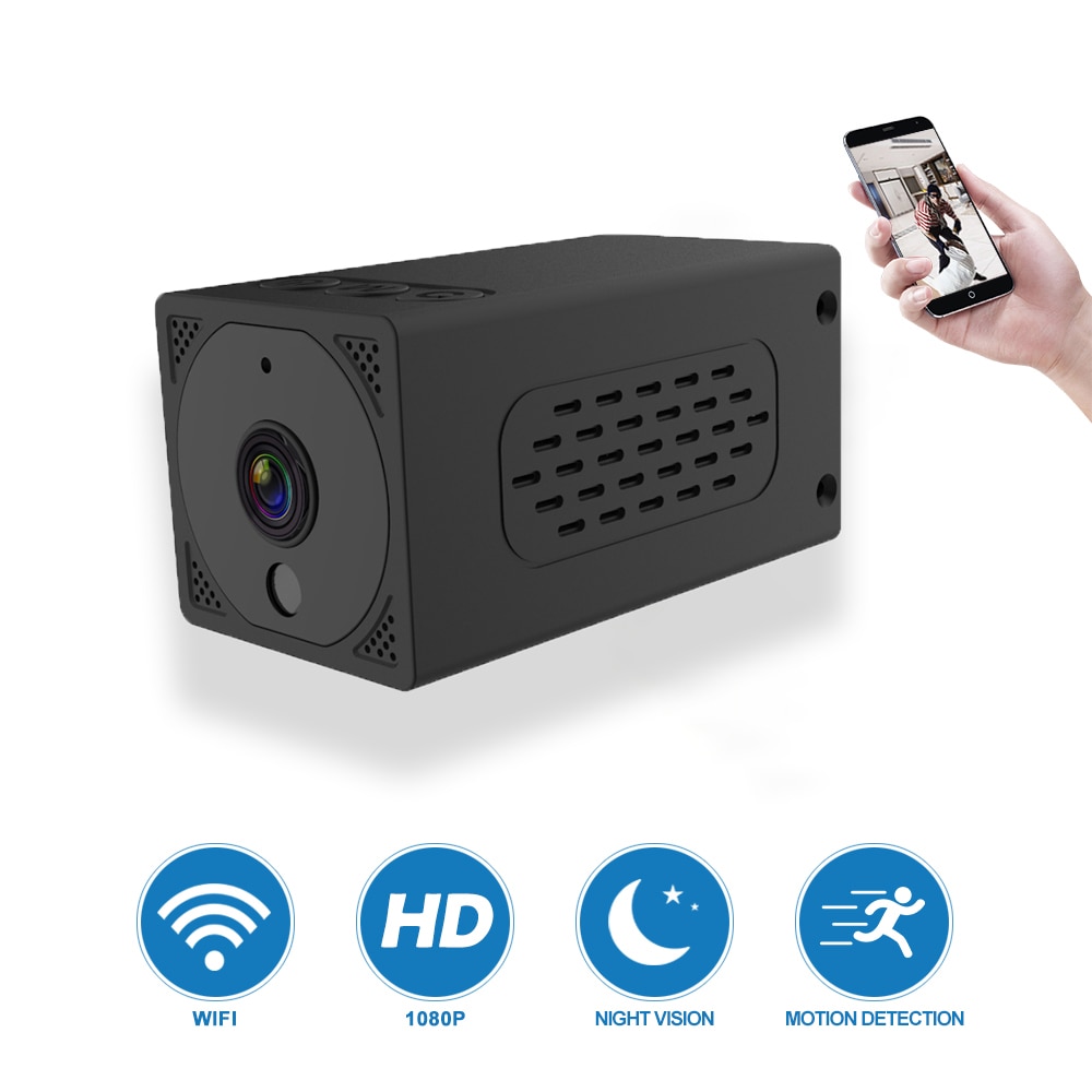2000 Mah Wifi Mini Camera 1080P 2MP Nachtzicht Actie Camera Draadloze Ip Remote Ingebouwde Batterij Gaan pro Cam Babyfoon