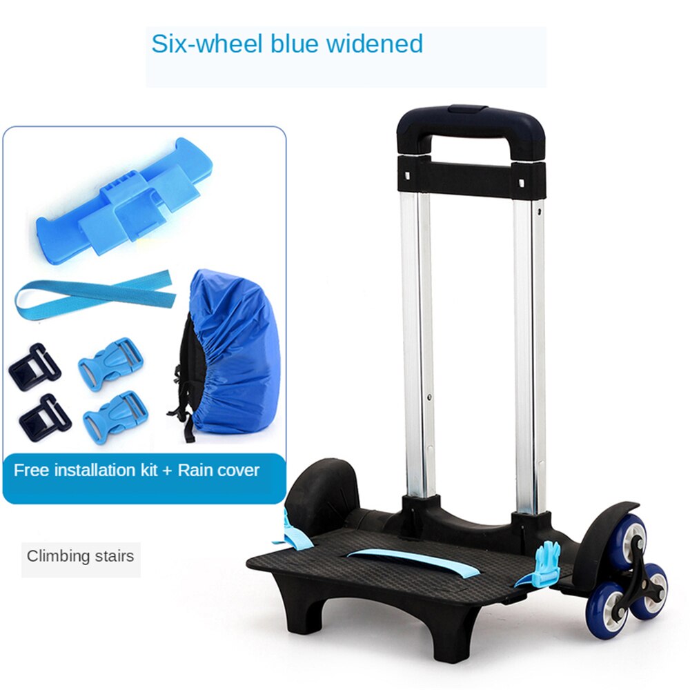 B-LIFE Rolling Backpack Trolley for Girls and Boys Rolling Backpack Bowknot Primary Schoolbag Trolley Bag Wheeled Backpack: P 2