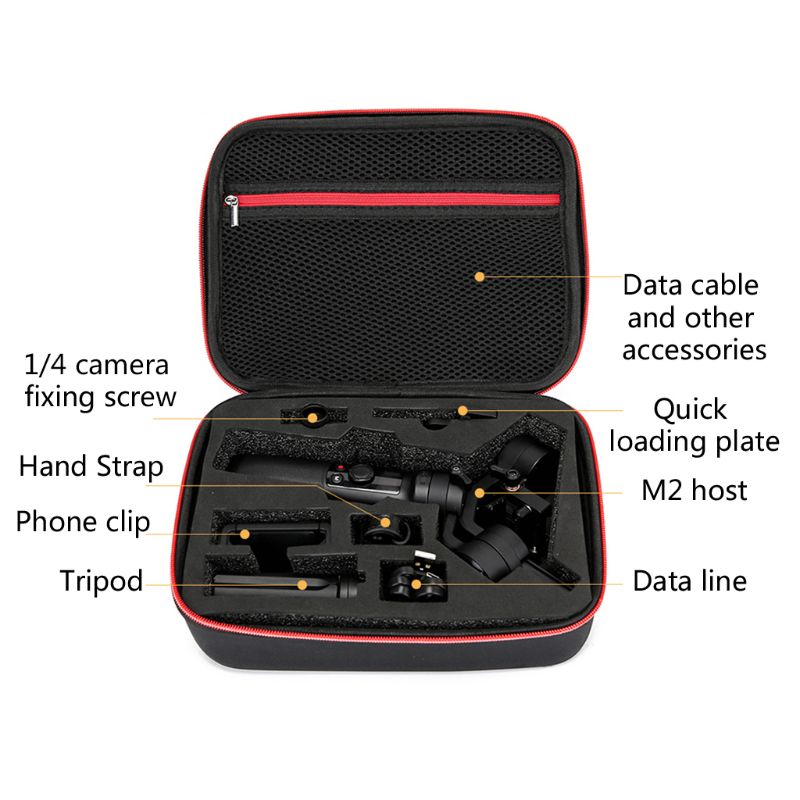 Outdoor Portable Nylon Handbag Large Capacity Storage Bag Carrying Case for Zhiyun CRANE-M2 Handheld Gimbal Stabilizer Accessori