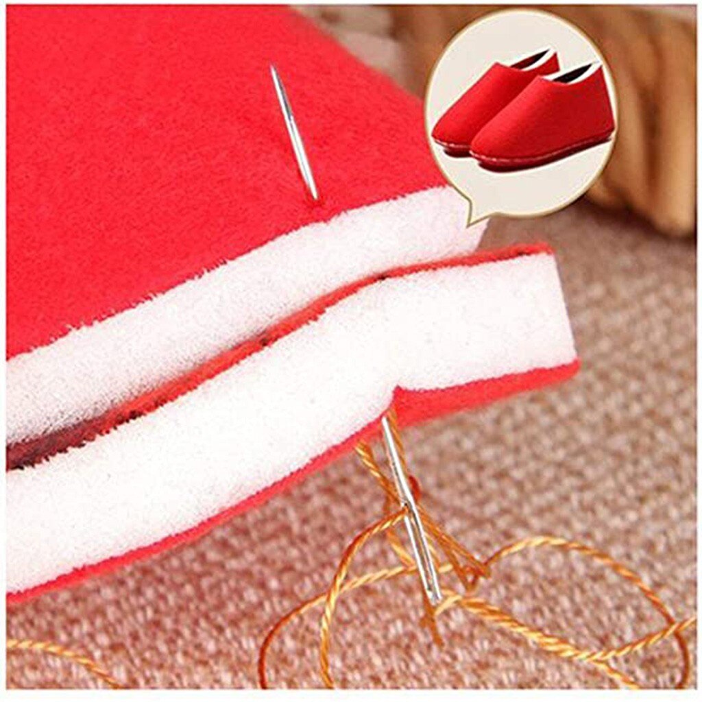 25pcs 4-6cm Household Sewing Machine Needles Big Holes Sewing Needle Home Hand Sewing Tools With Needle Bottle Needlework