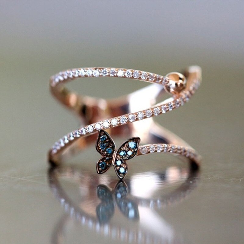 Luxe Onregelmatige Magische Ring Super Cool Accessoires Gadget Gouden Twist Kronkelende Vrouwen Sieraden Persoonlijkheid Ringen Anillos Mujer