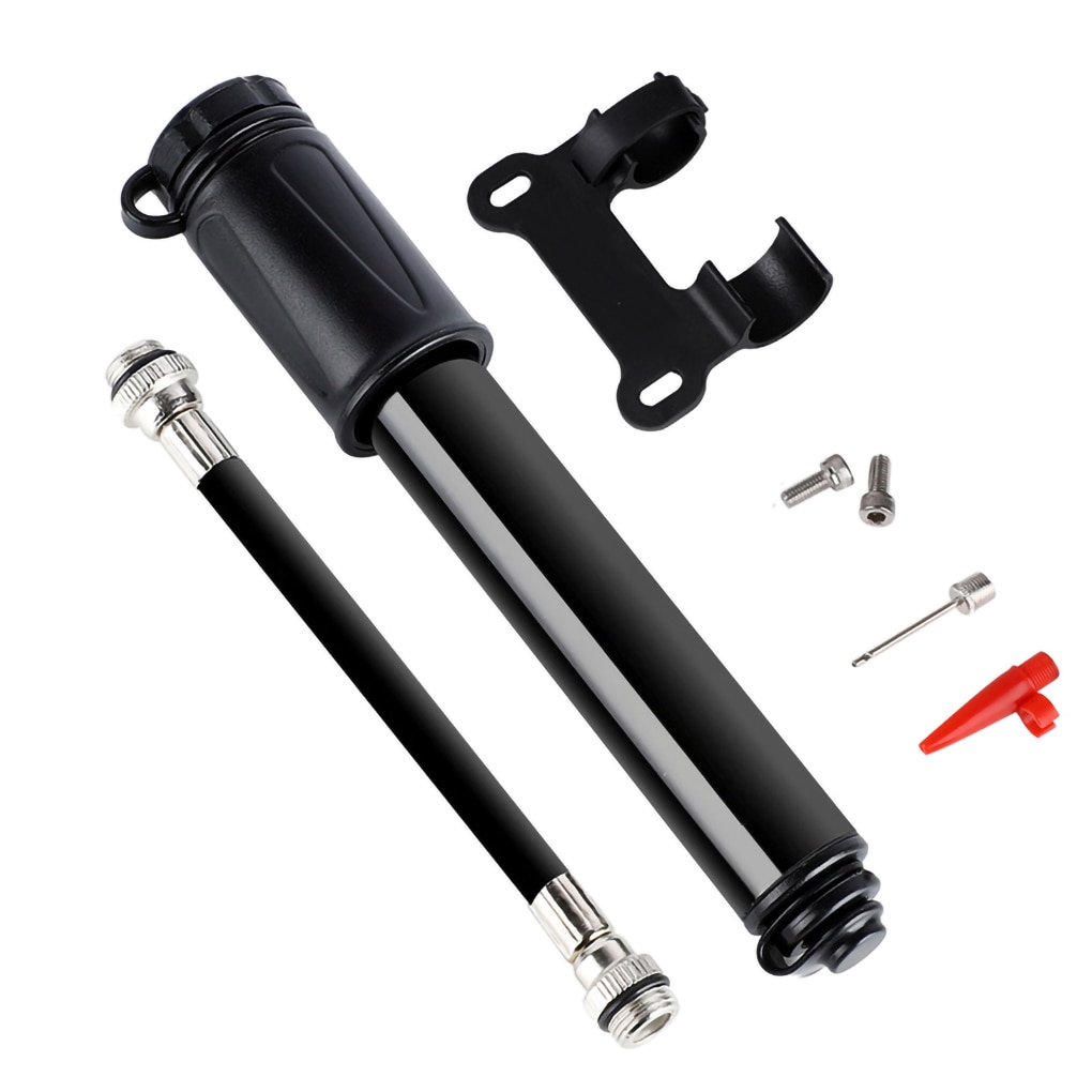Portable Bicycle Pump Mini Portable MTB Road Bike Pump Cycling Inflator Presta Valve Tyre Air Hand Pumps Bicycle Accessories: Default Title