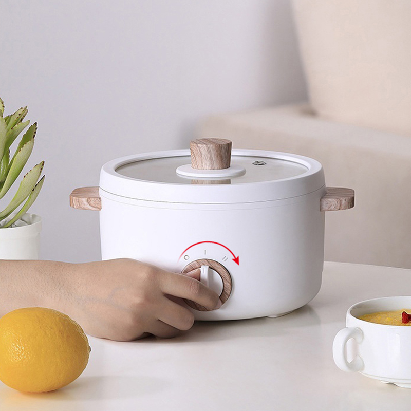 Multifunktions-Mini-Herds, elektrisches Kochen, Kochtopf, elektrische Wärmepfanne, Schlafsaal, Haushalt, 1–2 Personen, elektrische Reiskocher