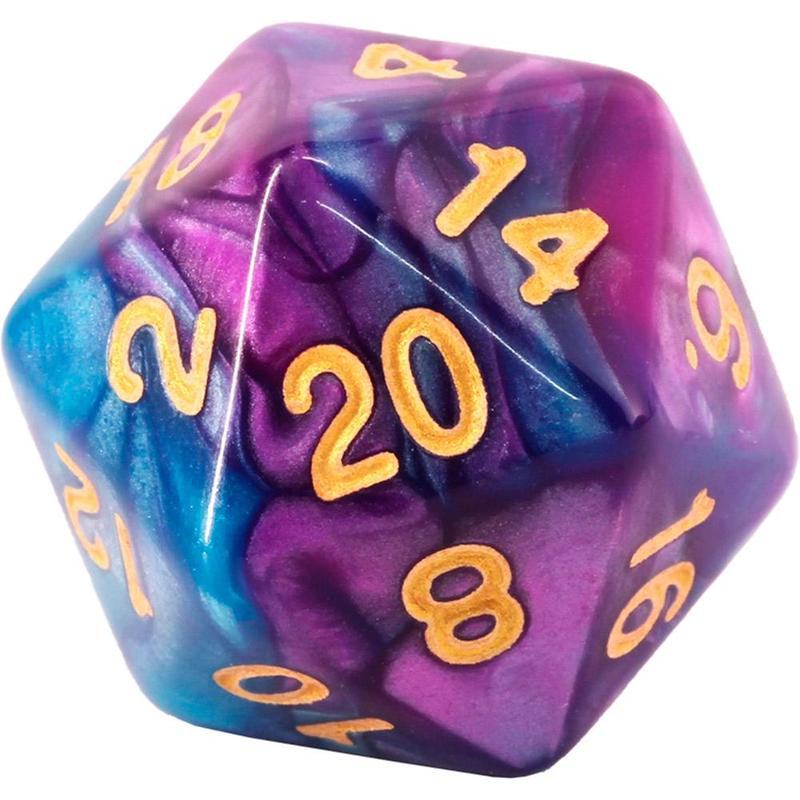 Twee-Kleur Multi-Faced Dobbelstenen Set Zeven Stukken Van Digitale Gecombineerde Set Worden Kan Dobbelstenen Dobbelstenen Game I3L5