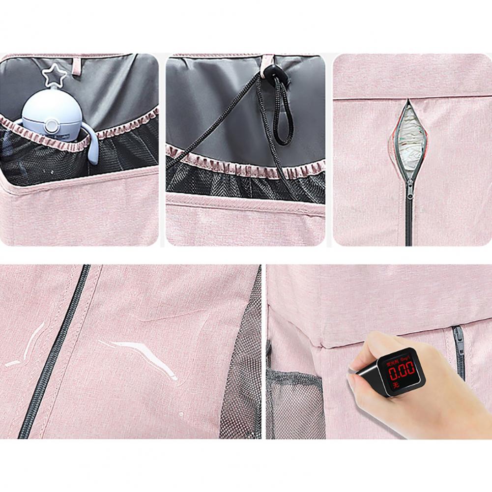 Kleinkind Multi-Funktion Lagerung Tasche Bett Organizer Große Kapazität Wasserdichte Flachs Nacht Hängende Lagerung Tasche für Baby Liefert