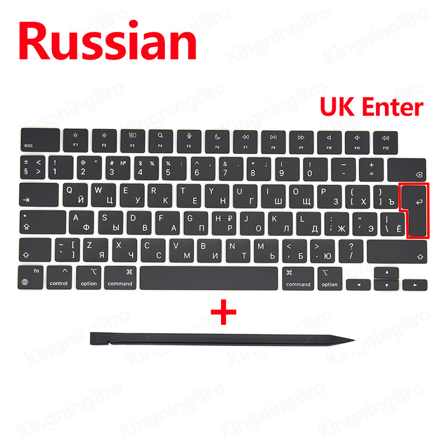 Keyboard Keys Keycap For Macbook Pro Air 14" 16" A2442 A2485 A2779 A2780 A2918 A2991 A2992 A2681 A2941 Keys Cap Replace: PURPLE