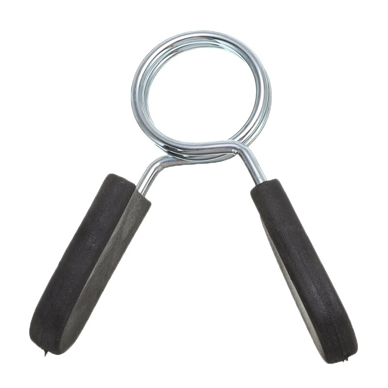 25mm skivstång gym styrkelyft stång hantel lås klämma fjäder krage clips fitness gym byggnad standard lyft krage clips
