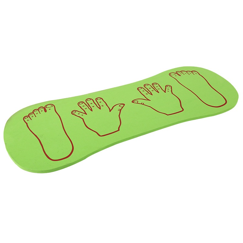 1PCS EVA Outdoor Sports Toys Hands And Feet Cooperation Board Sports Game Sense Training Equipment Foam Toys For Children: Green