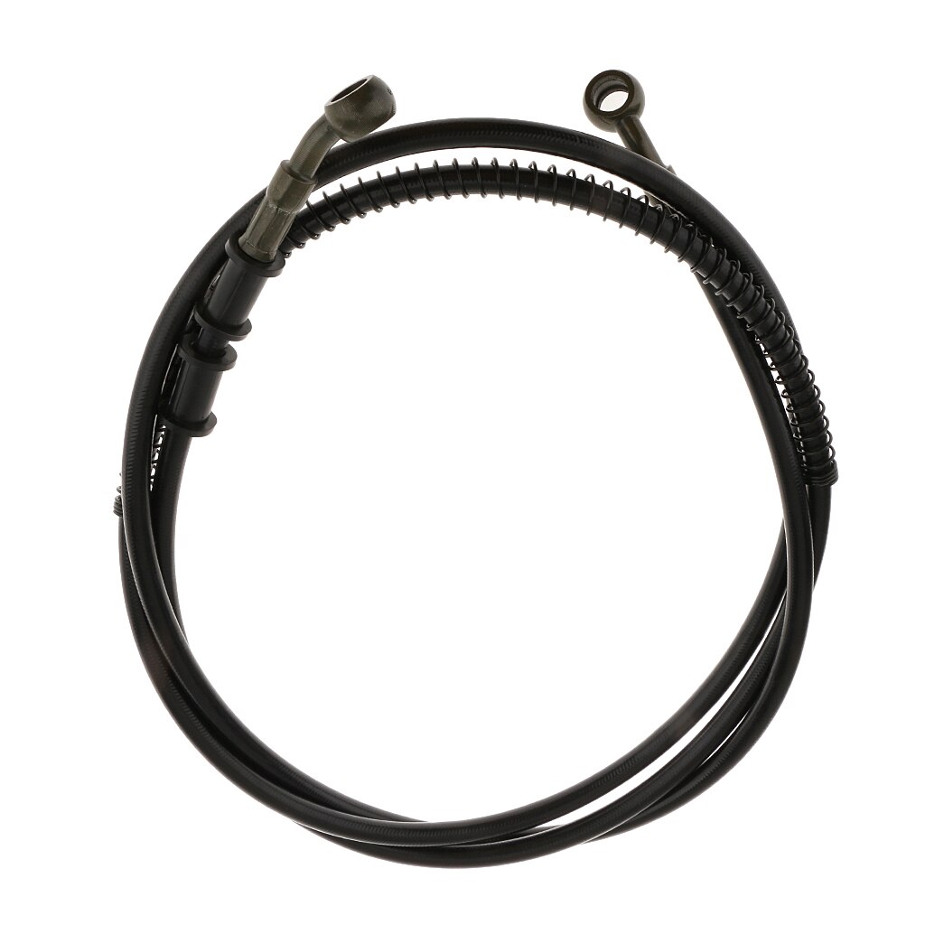 Manguera Universal de goma para freno de motocicleta, línea de embrague con resorte, 190cm