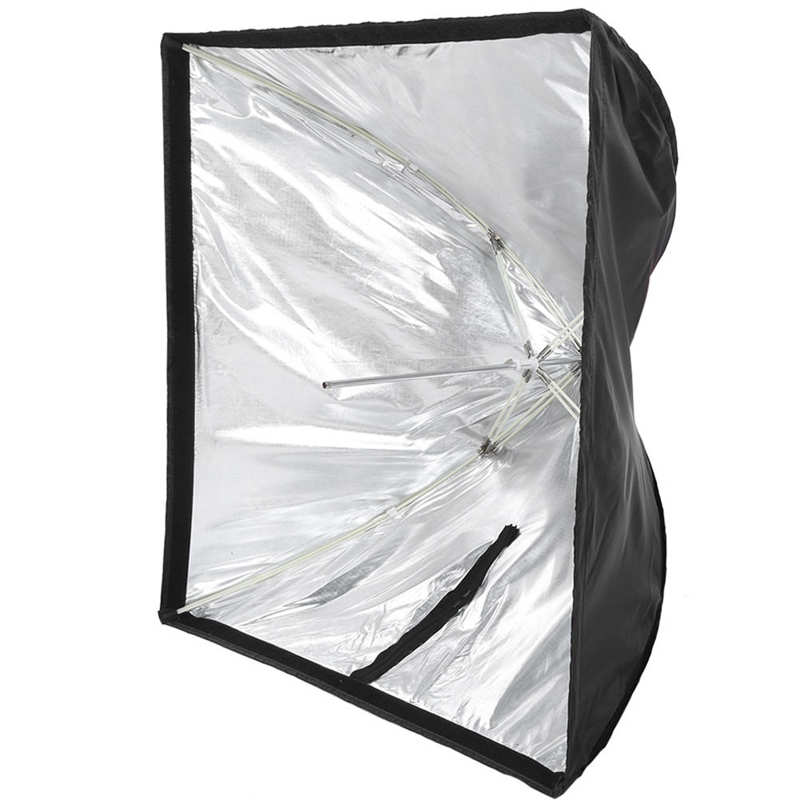 70 x 70cm draagbare fotostudio softbox paraplu diffuser reflector accessoires voor speedlight flitser