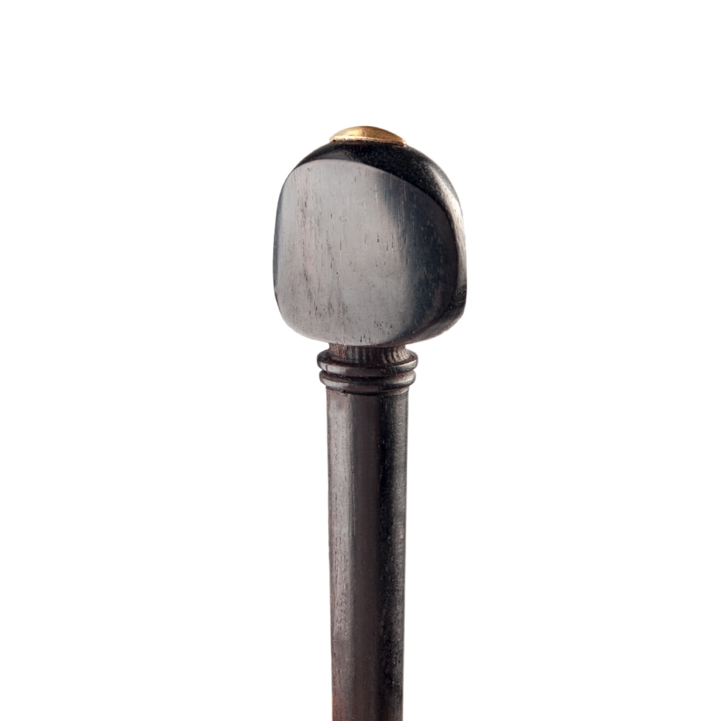 4/4 Size Ebbenhout Viool Fiddle Stemsleutels Endpin Set Vervanging Ebbenhout Viool Pinnen Set