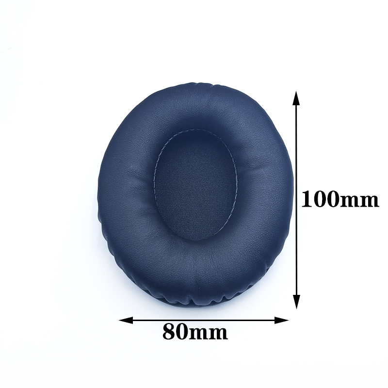 Almohadillas ovaladas para auriculares, fundas de esponja, cojín de espuma de cuero 60*70 60*80 65*85 70*90 75*95 80*100 85*105 90*105 90*110 2 uds: Verde militar