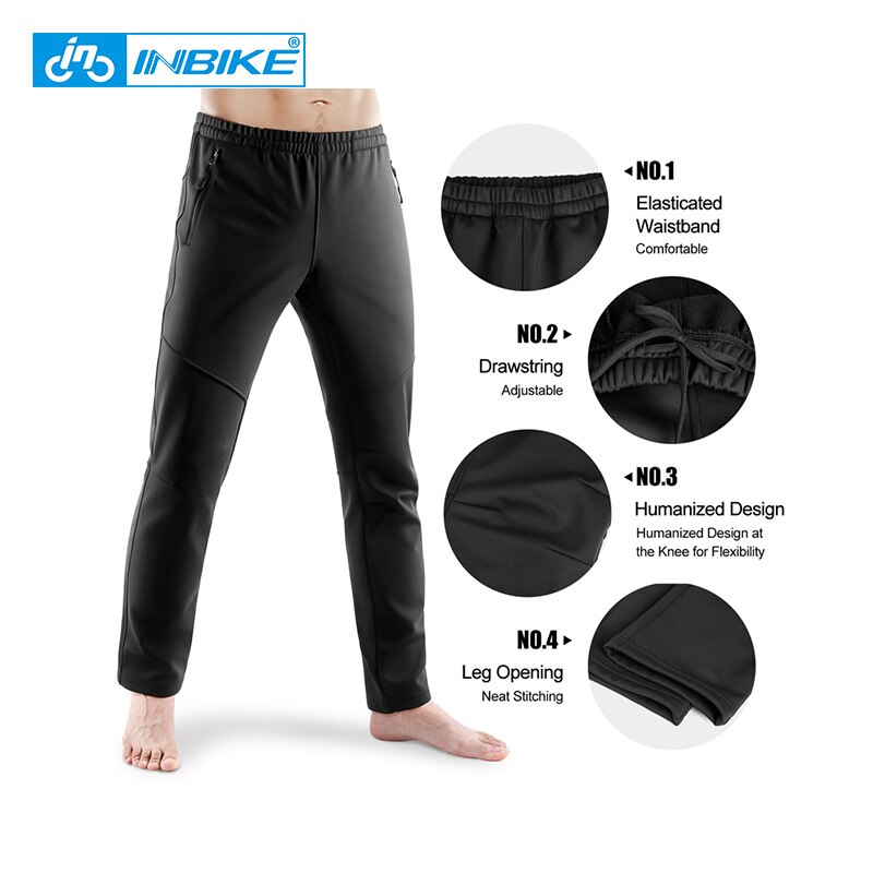 INBIKE Thermal Outdoor Pants Waterproof Hiking Pants Mountain Climbing Trousers Trekking Fishing Camping Pants Men Causal Winter