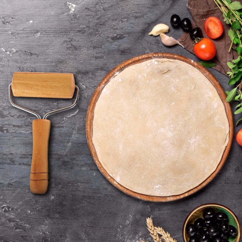 Deegroller Hout Non-stick Deeg Bakken Pizza Noedels Cookie Biscuit Chinese Voedsel Pasta Maken Gereedschap