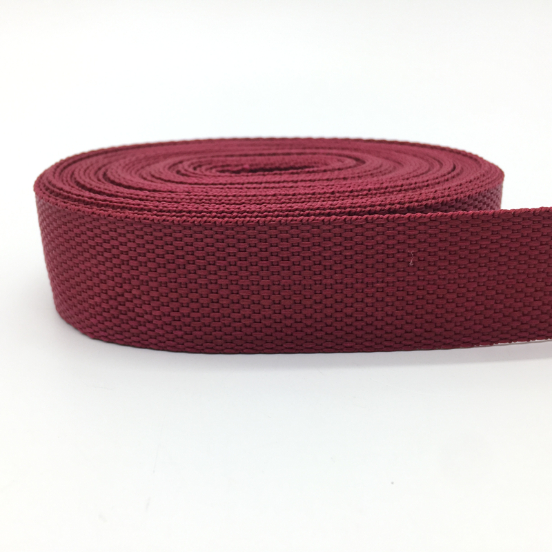 10 Yards 30Mm Canvas Lint Heuptas Singels Nylon Lint Knapzak Strapping Naaien Tas Riem Accessoires: Deep Red