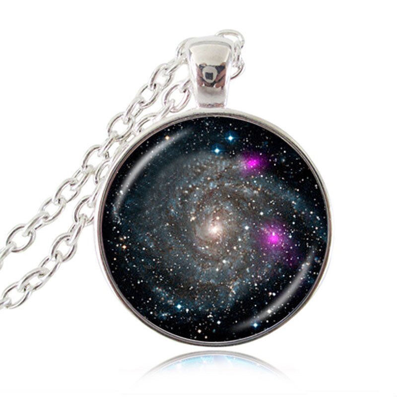 Thors Helm Nebula Ketting Galaxy Astronomie Hanger Zonnestelsel Sieraden Space Universe Ketting Melkweg Sieraden HZ1: H