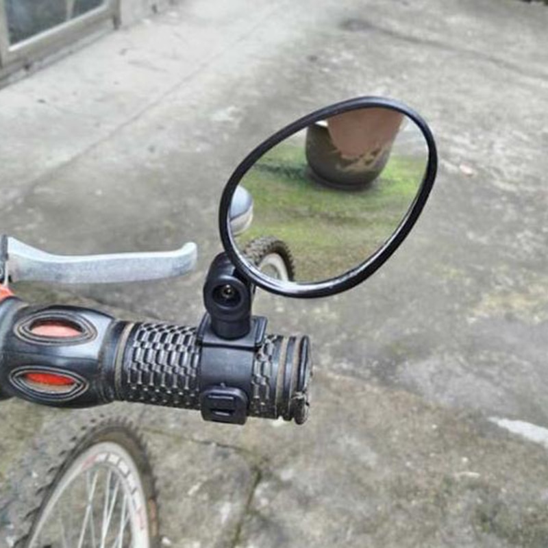 1 Pc Fiets Spiegel Stuur Achteruitkijkspiegel Groothoek 360 Graden Draaien Voor Mountainbike Fiets Accessoires