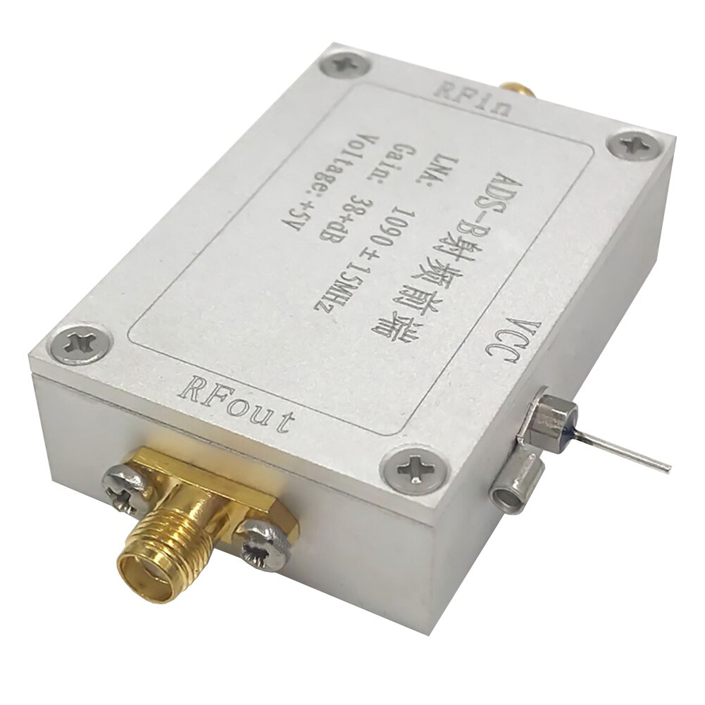 ADS B Signal Accessories Modules Frequency Front End Vedio Tool RF Amplifier Power Stable Radio 1090 MHz Electrical Low Noise