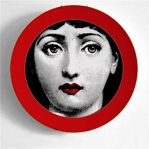 8 tommer italien milano porcelæn tallerken boligindretning kunstværk væg tallerken bordservice håndværk til køkkentøj elsker: 15