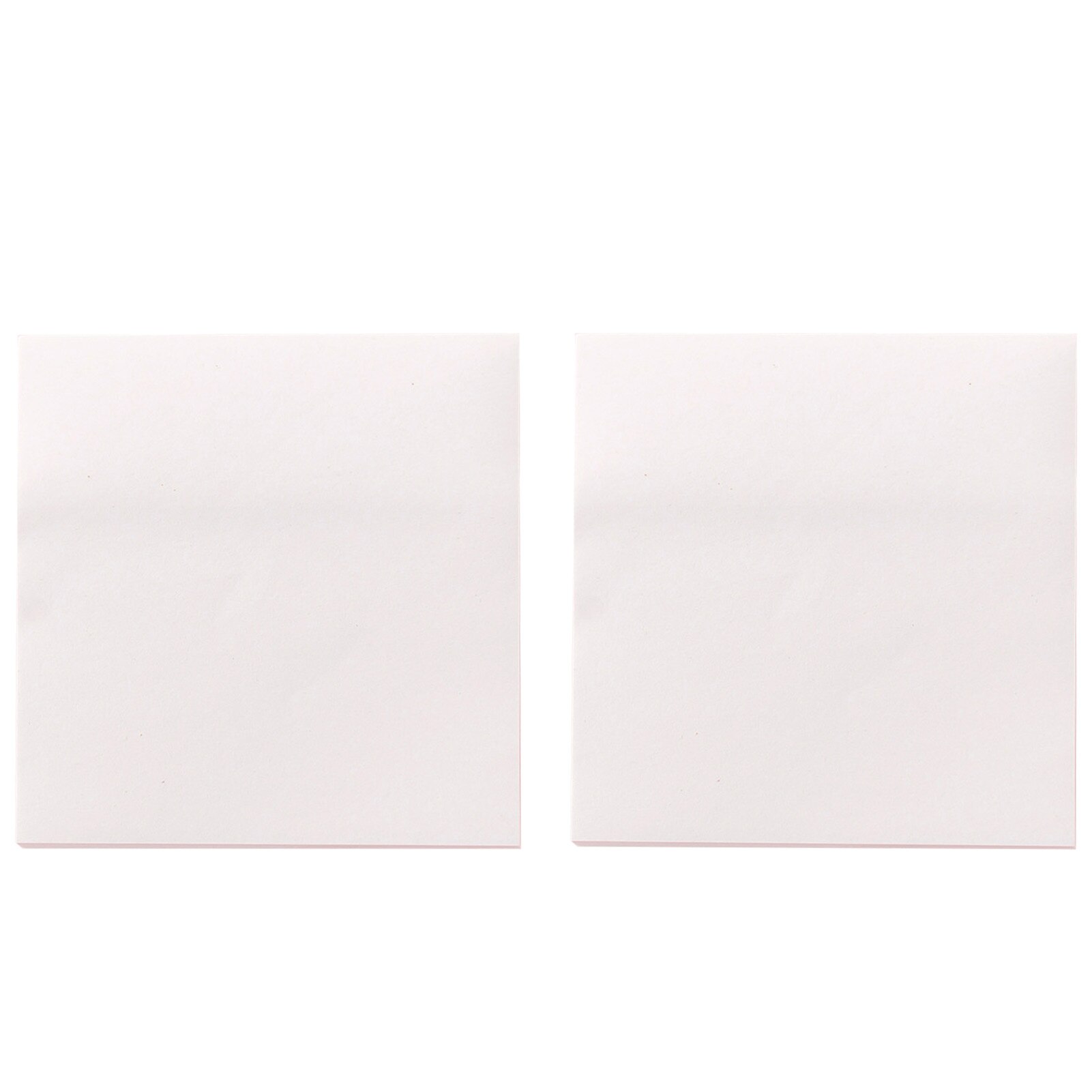 2pcs Office Bookmark Daily Notepad Efficiency Manual Memo Pad Blank Pages Sticky Stationery School Supplies Simple: White 3