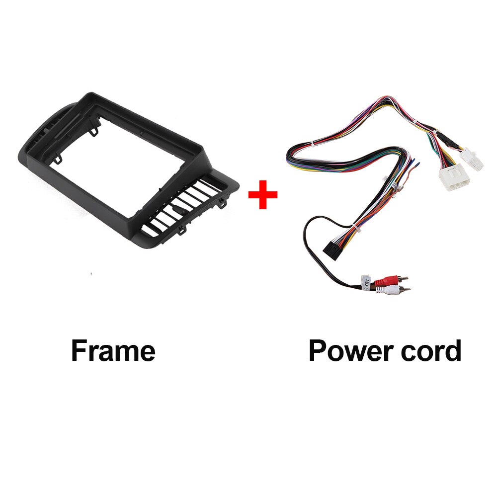 ABS Plastic Trim Fascia Frame For Subaru Legacy Outback 2004-2006 Refit Car Android Radio Navigation DVD Mounting Dashboard: white