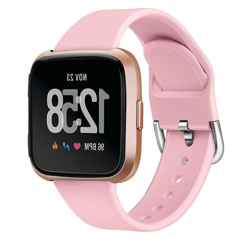Zachte Sillicone Horloge Band Voor Fitbit Versa/Versa 2 Polsband Vervanging Horloge Band Voor Fitbit Versa 2 Accessoires