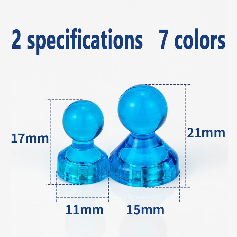 11x17mm Magnet Pushpin Office Pushpin Strong Neodymium Magnet Cone Magnet Super Magne t Refrigerator Sticker Magnetic Pushpin