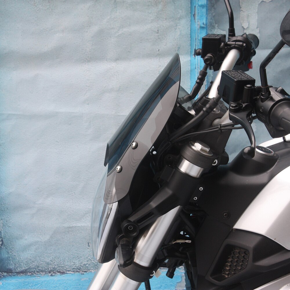 Cafe Racer Windshield For Super Soco TS TC MAX Suitable For 7-inch Headlight Electric Motorcycle Modified Parts