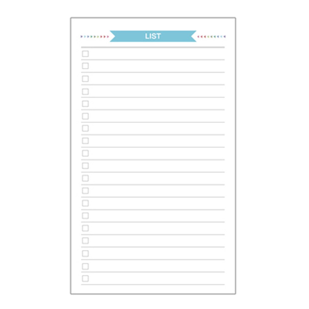 40 Sheets A6 Size 6-Hole Paper Refills For Notebook Planner Journal Dairy (TODO Diary): o Do List