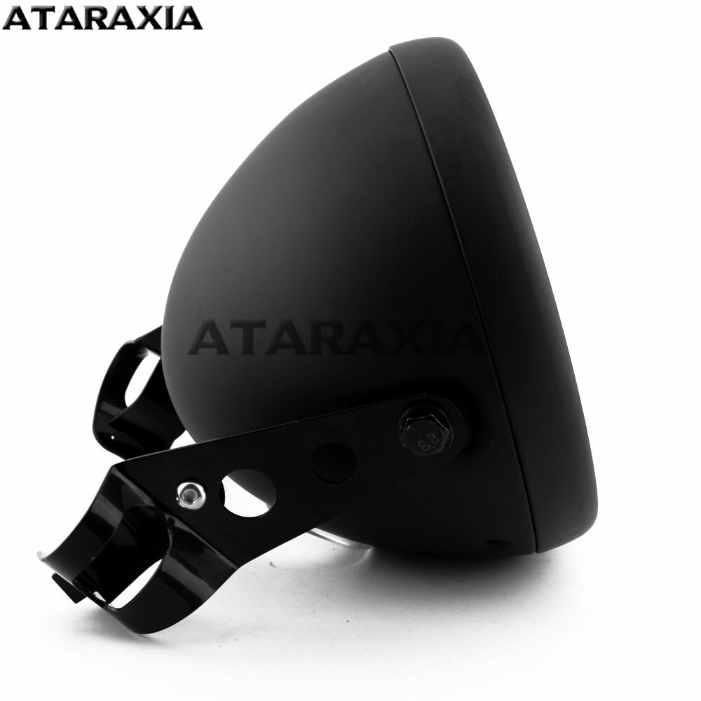 Couvercle de phare de moto, support de montage réglable, coque de phare phare LED, 7 pouces 7 pouces phare LED