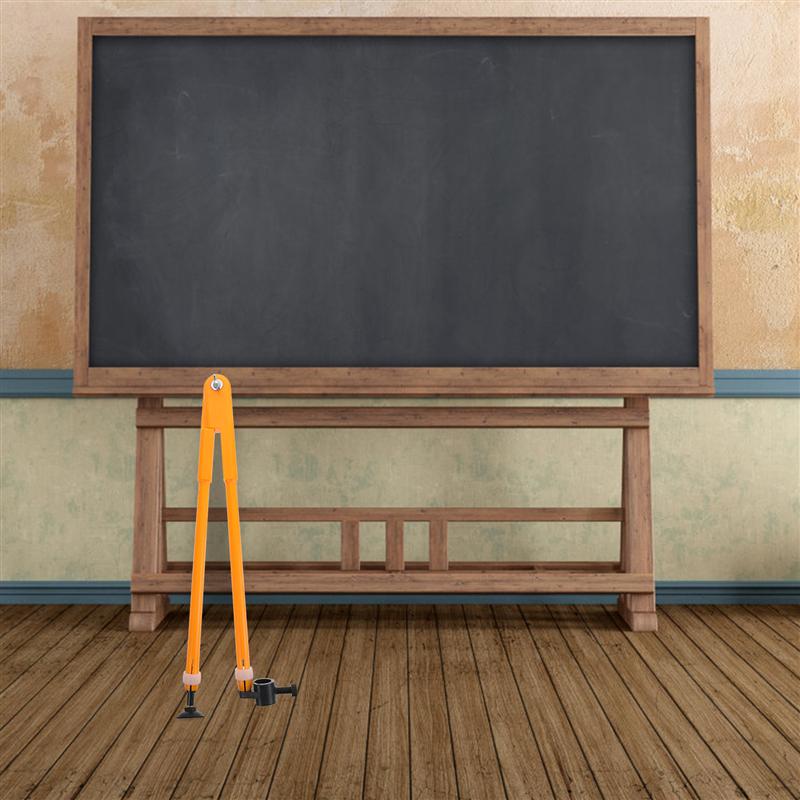Blackboard Drawing Tool Plastic Compass with Dule-use Position Head Teaching Tool