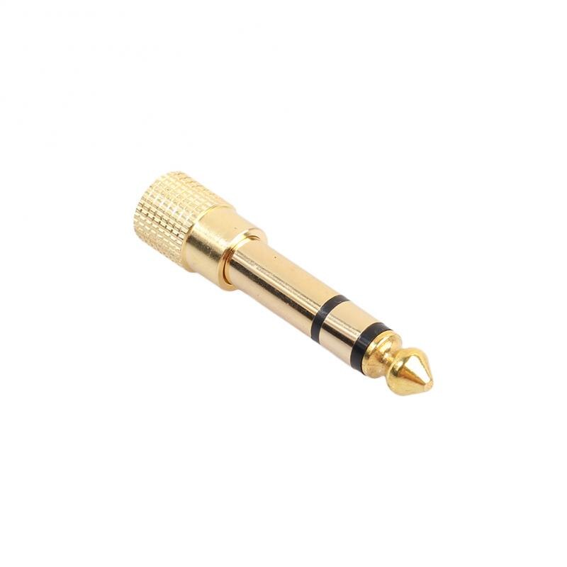 6.35 3.5 Mm Jack Hoofdtelefoon Audio Adapter Voor 6.35 Mm Male Naar 3.5 Mm Jack Vrouwelijke Adapter Connector Versterker Mic aux Kabel