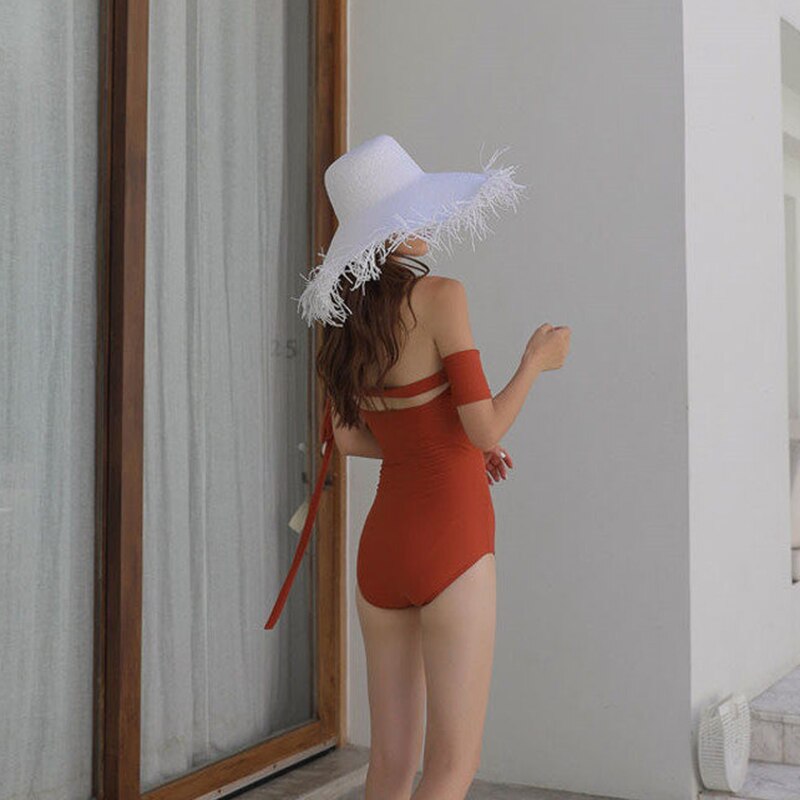 Sombreros de playa esponjosos de 9 colores para mujer, sombreros de Sol de ala ancha para verano, accesorios de playa para vacaciones, , NH967