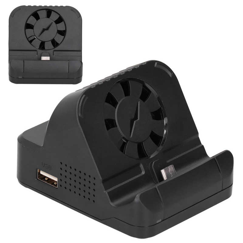 Beweging Sensor Video Converter High Definition Multimedia Interface Type‑c Opladen Dock W/Cooling Fan Voor Game Machine